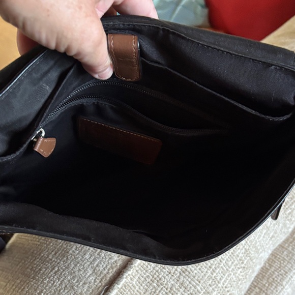 Coach Brown Leather Messanger Bag - Picture 7 of 8